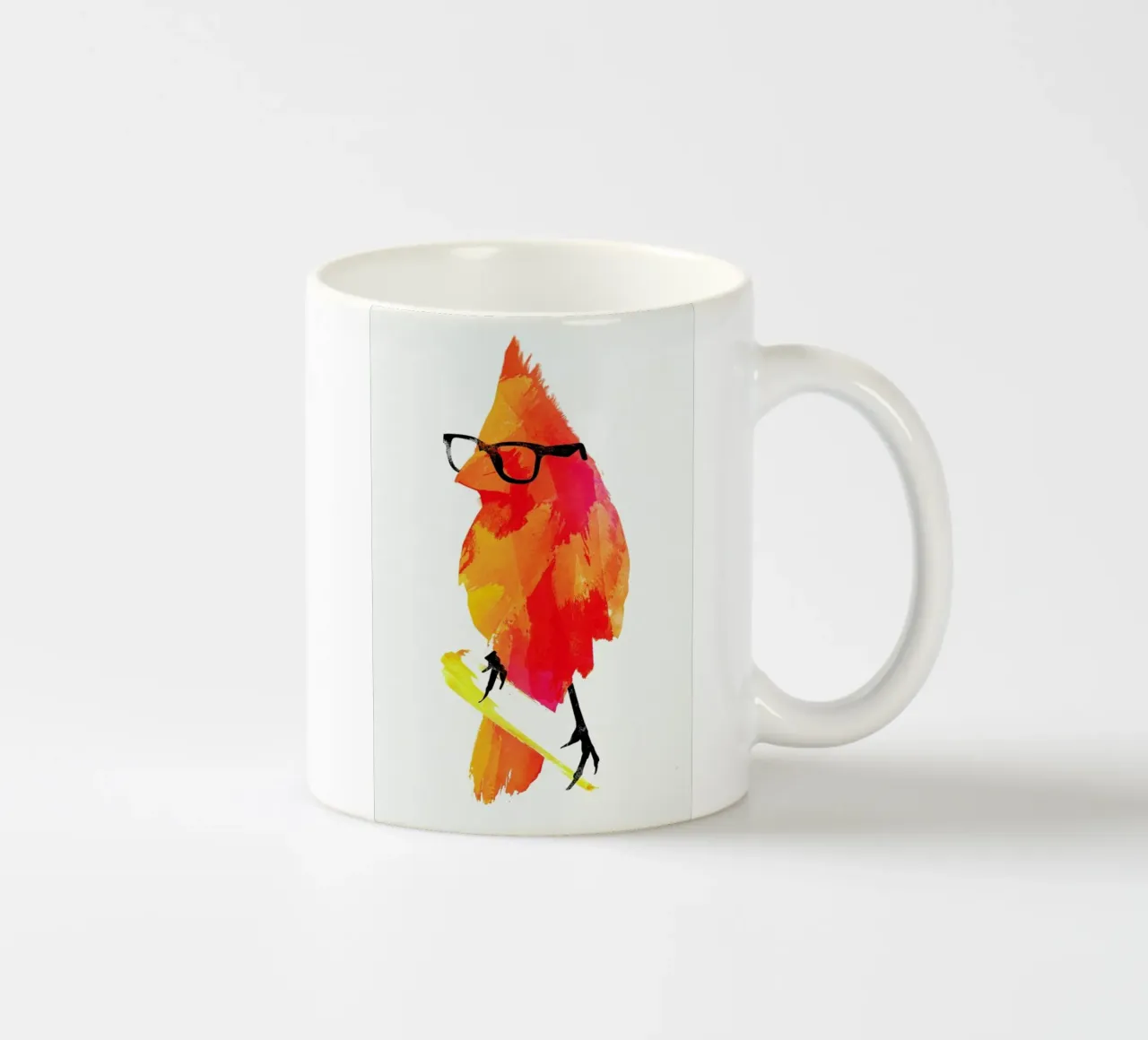 Punk birdy tazza in ceramica da Róbert Farkas