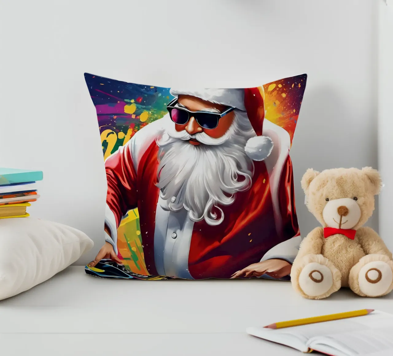 Babbo DJ cuscino da Holidays