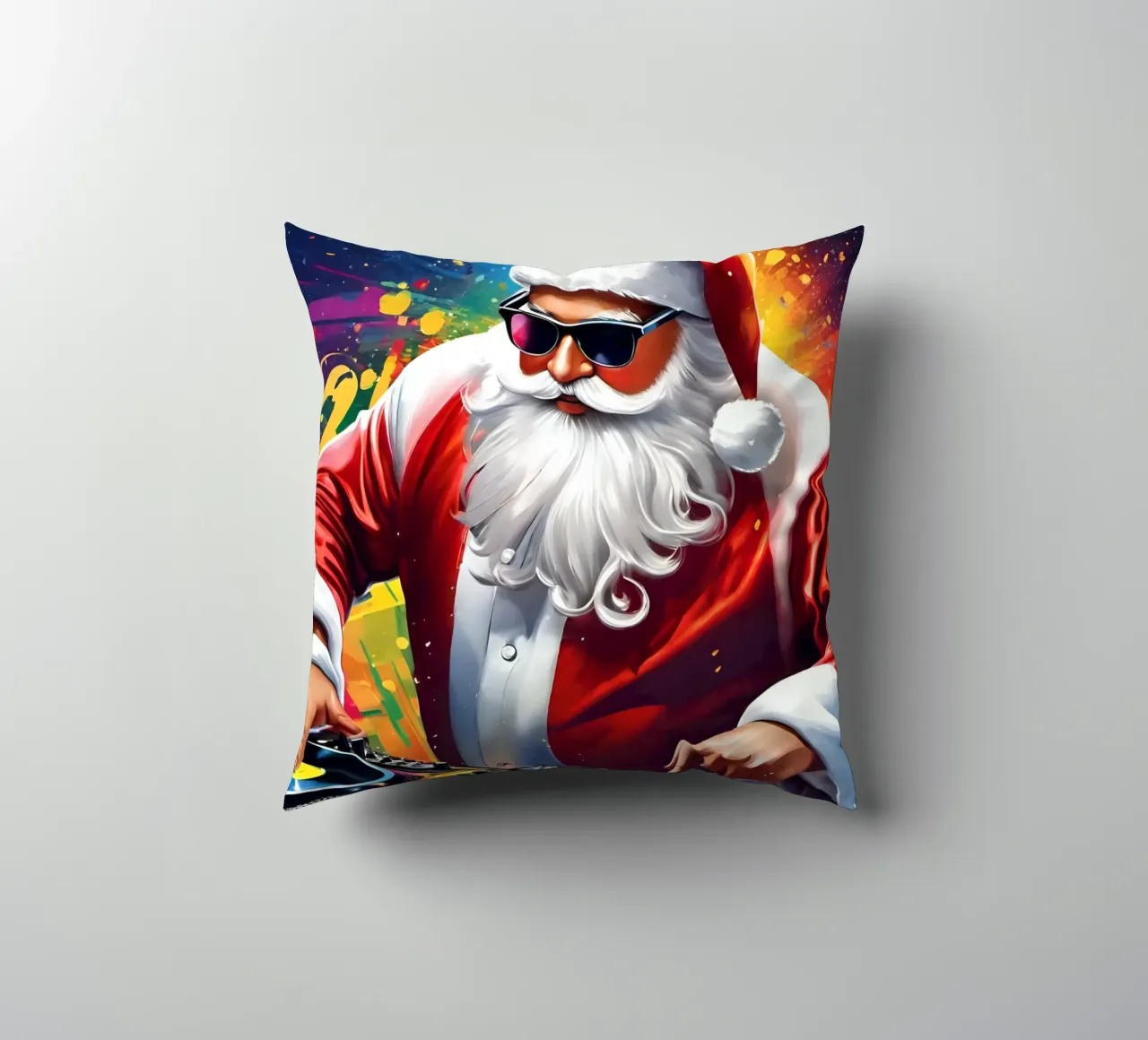 Babbo DJ cuscino da Holidays