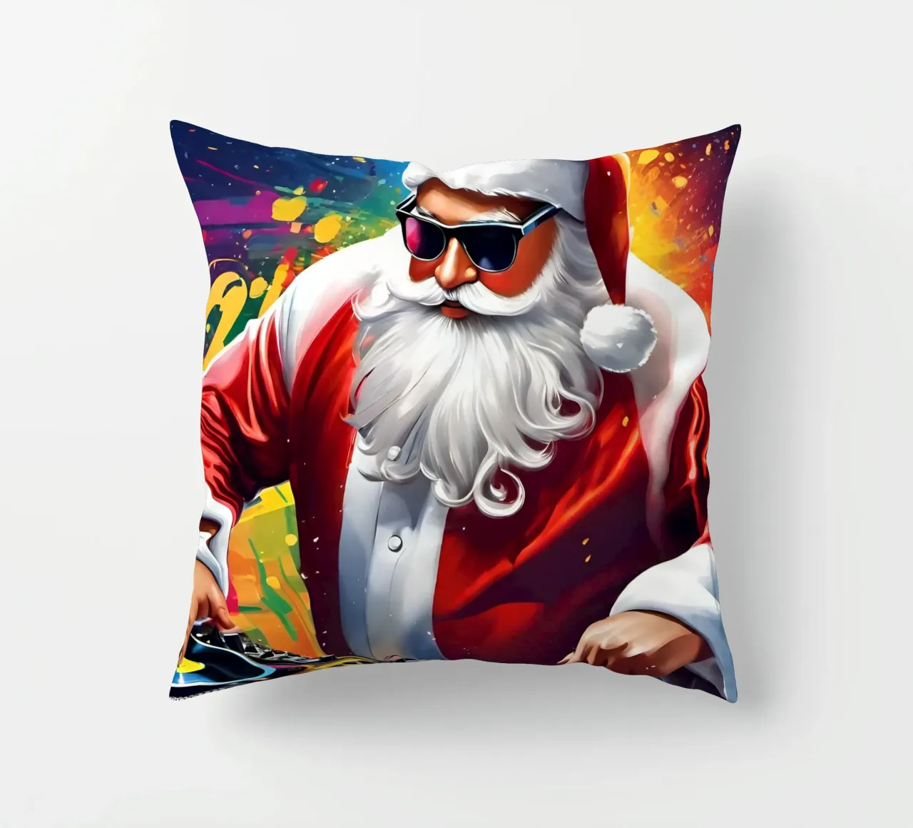 Babbo DJ cuscino da Holidays