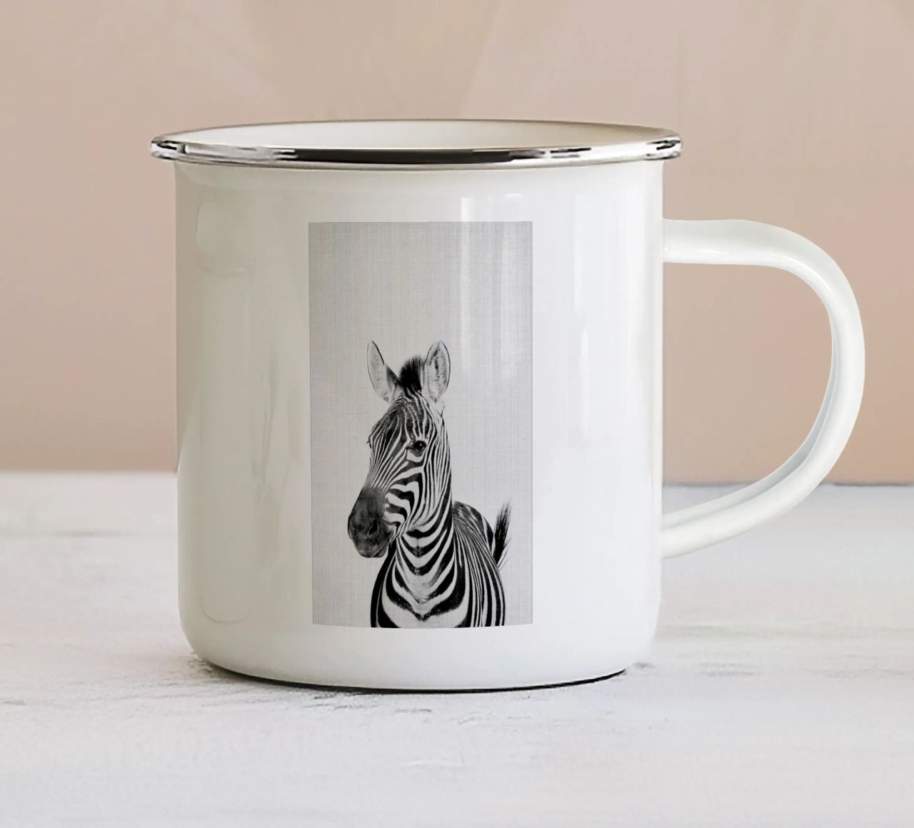 Print 49 tazza in smalto da Lila x Lola