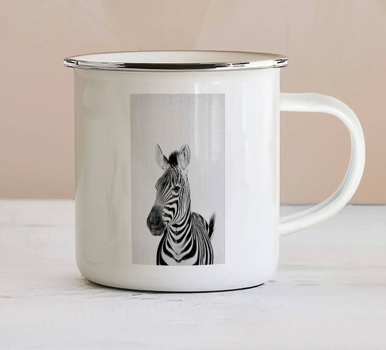 Print 49 mug en émail de Lila x Lola