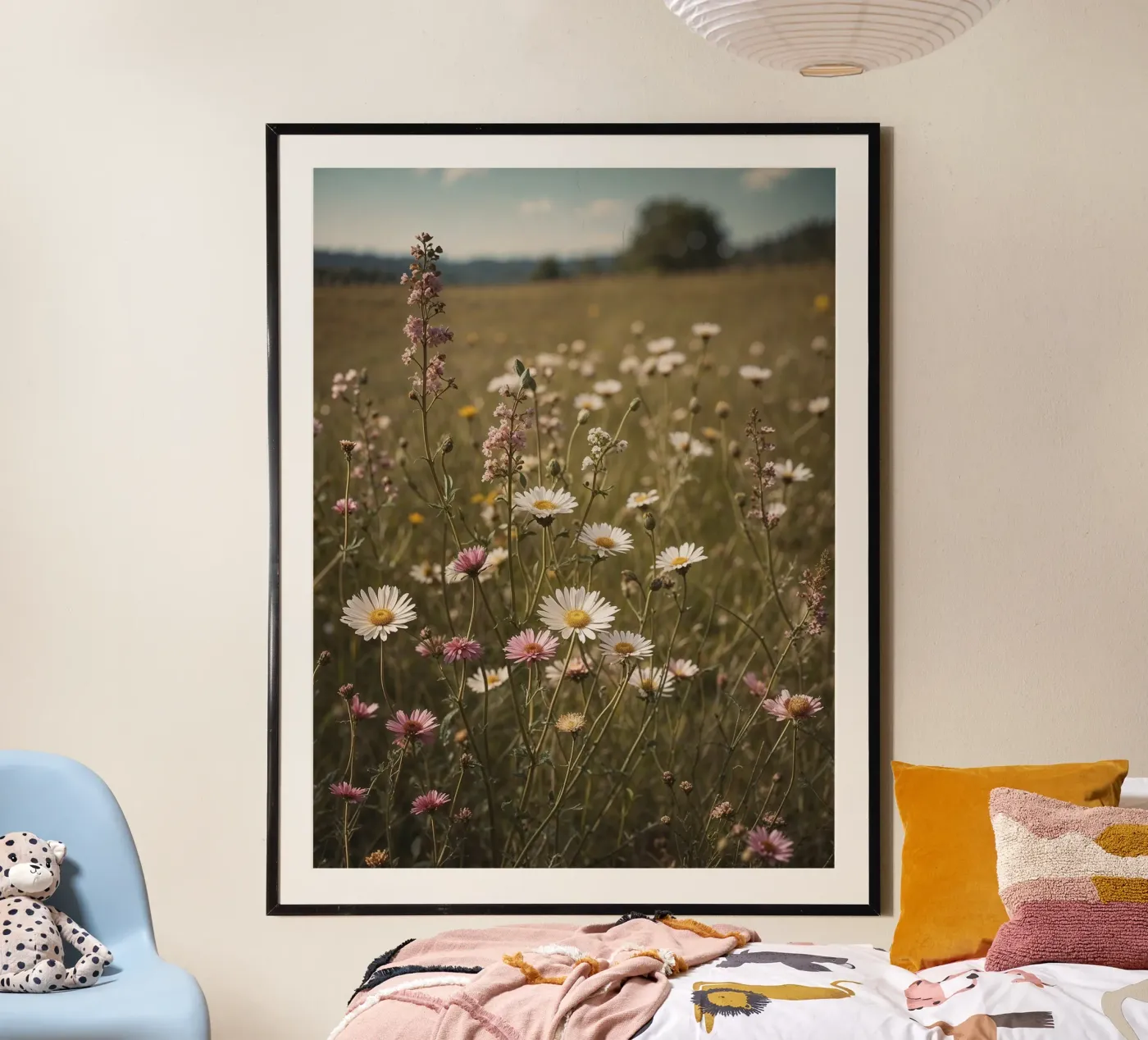 Wildblumenfeld Poster von VintageBotanics
