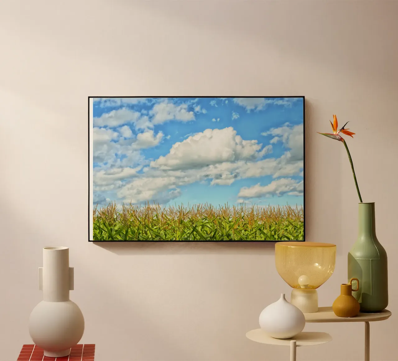 Cornfield Dreams – Where Earth Meets Sky metacrilato de Curious Collections by Marielle Leenders