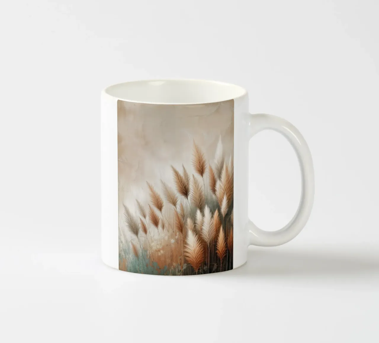Campo di erba della pampa tazza in ceramica da VintageBotanics