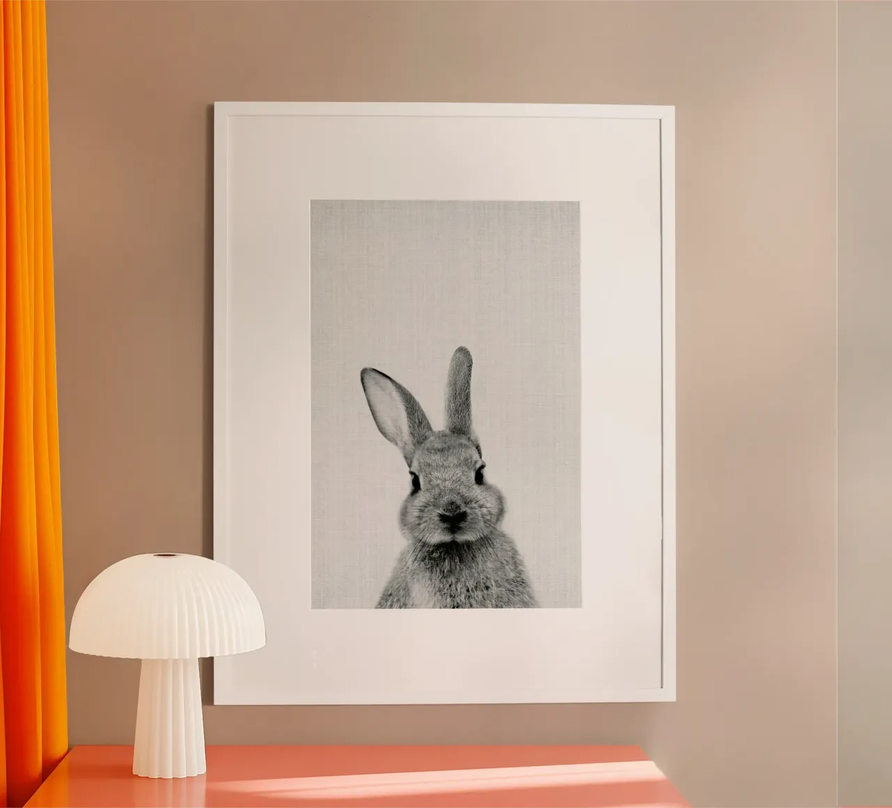 Peekaboo Bunny poster by Lila & Lola