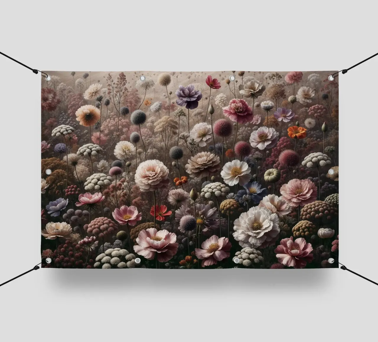 Campo di fiori selvatici telo in pvc da VintageBotanics