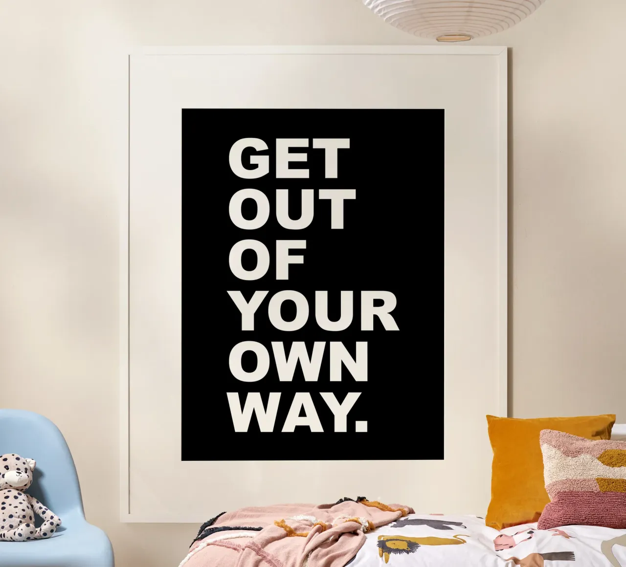 Salga de su propio camino poster de Inspirify