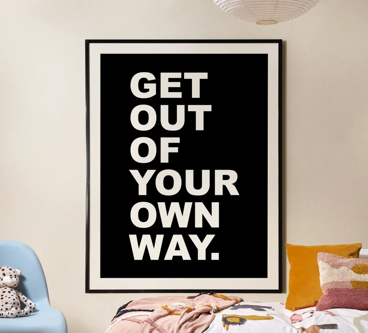 Salga de su propio camino poster de Inspirify
