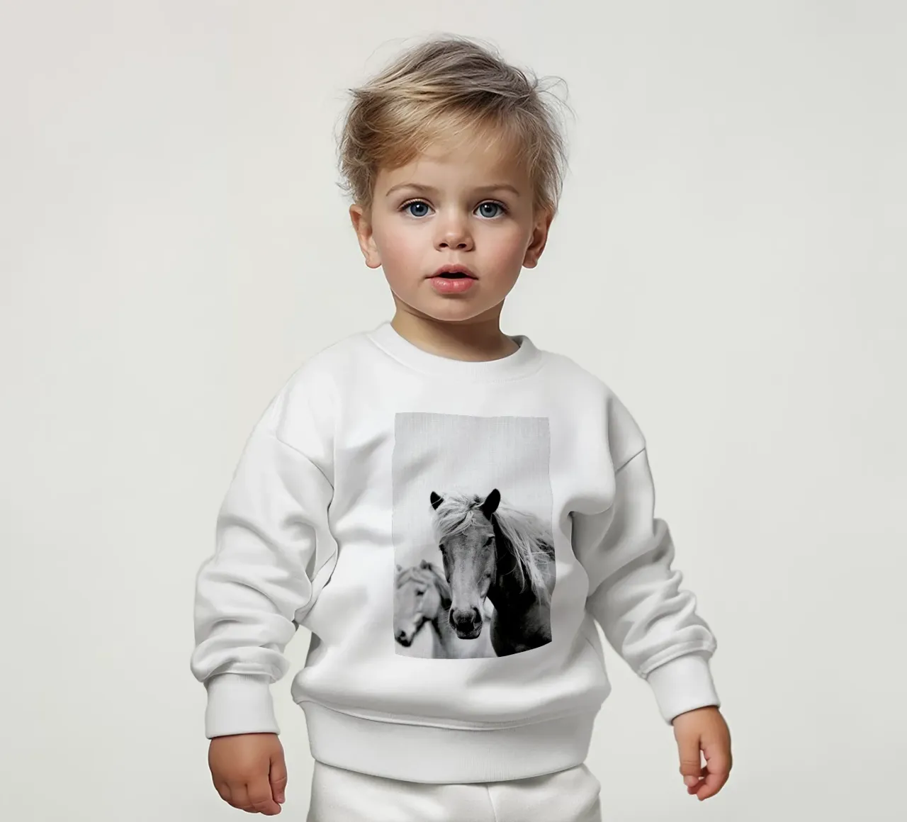 Print 180 baby sweatshirt by Lila & Lola