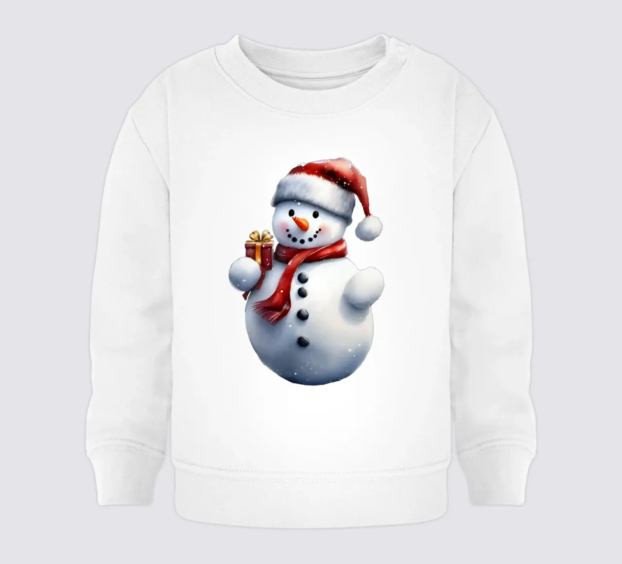 Pupazzo di neve felpa neonato da Holidays