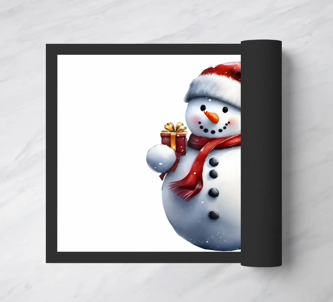 Pupazzo di neve zerbino da Holidays