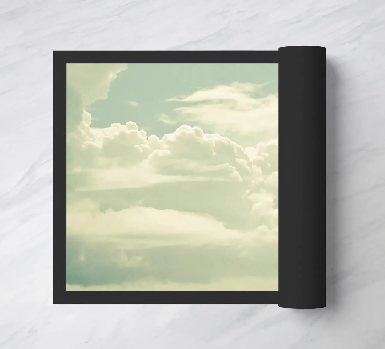 As the Clouds Gathered doormat by Cassia Beck Photography