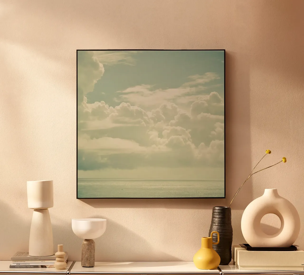 Cuando las nubes se juntaron metacrilato de Cassia Beck Photography