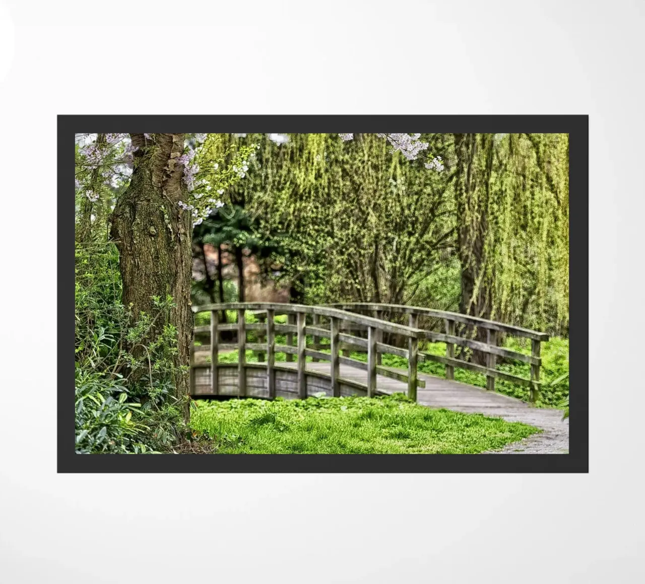 Pastel Pathway – Blossoms and Bridges in Harmony zerbino da Curious Collections by Marielle Leenders