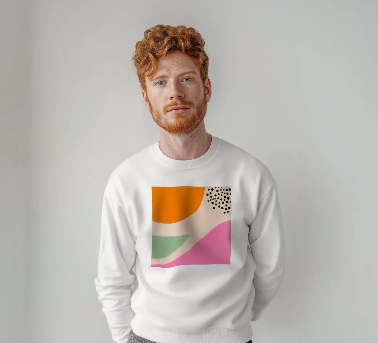 Abstract summer harmony sweatshirt by Carinaprint