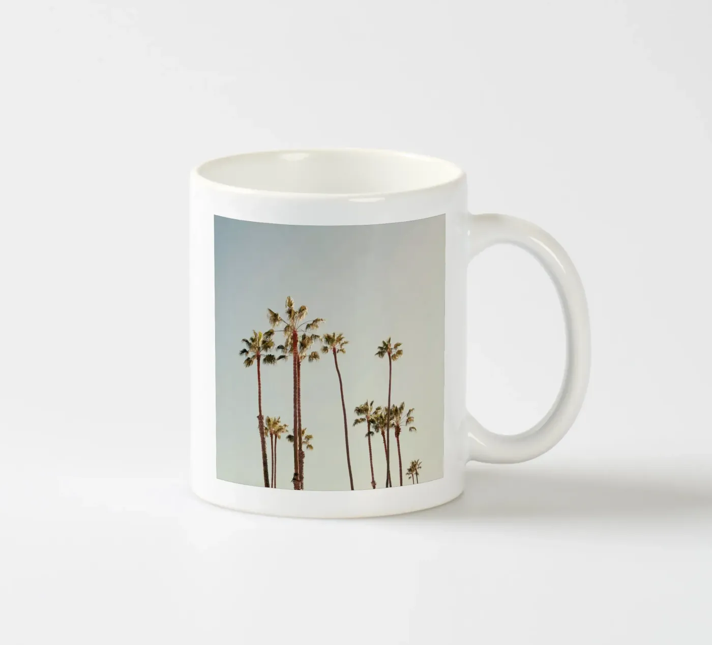 Palms ceramic mug by Catherine McDonald