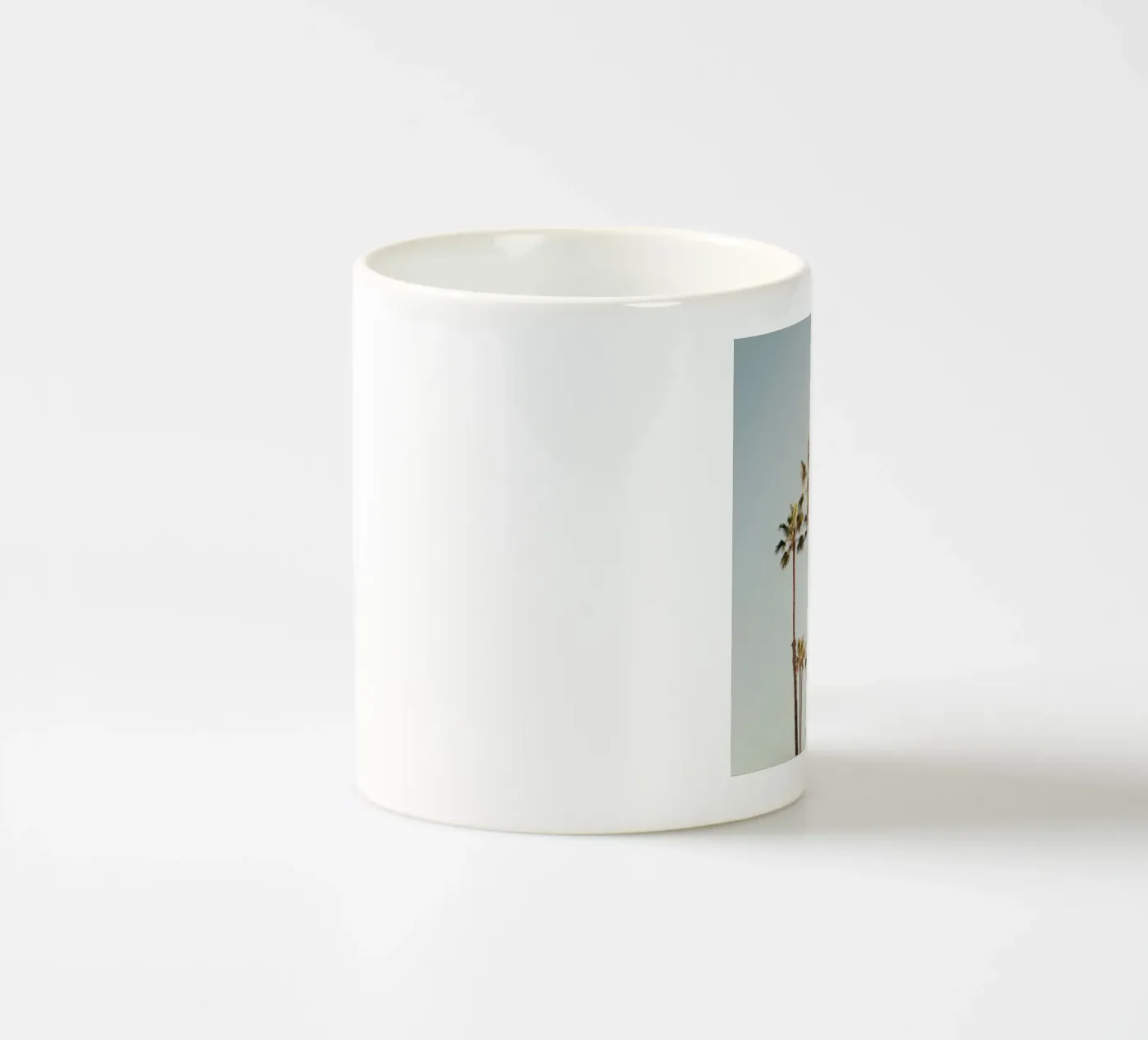 Palms ceramic mug by Catherine McDonald
