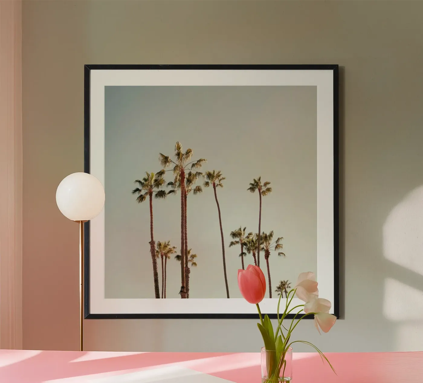 Palms poster van Catherine McDonald