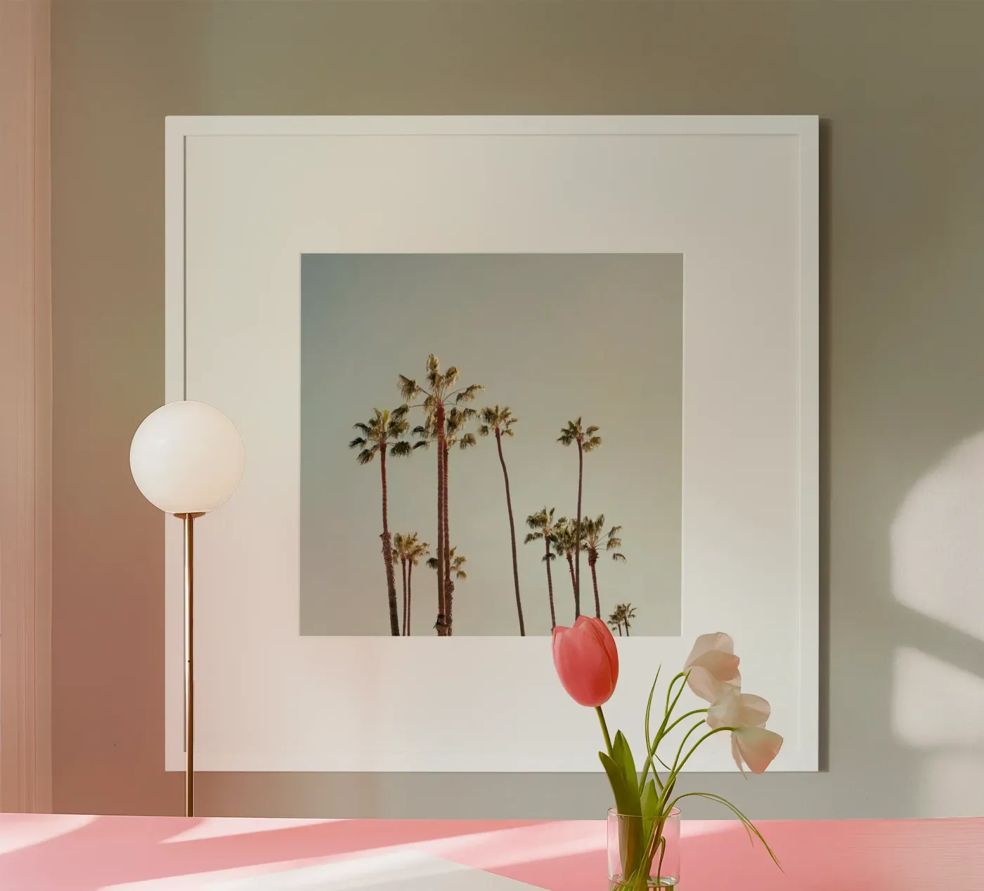 Palms poster van Catherine McDonald