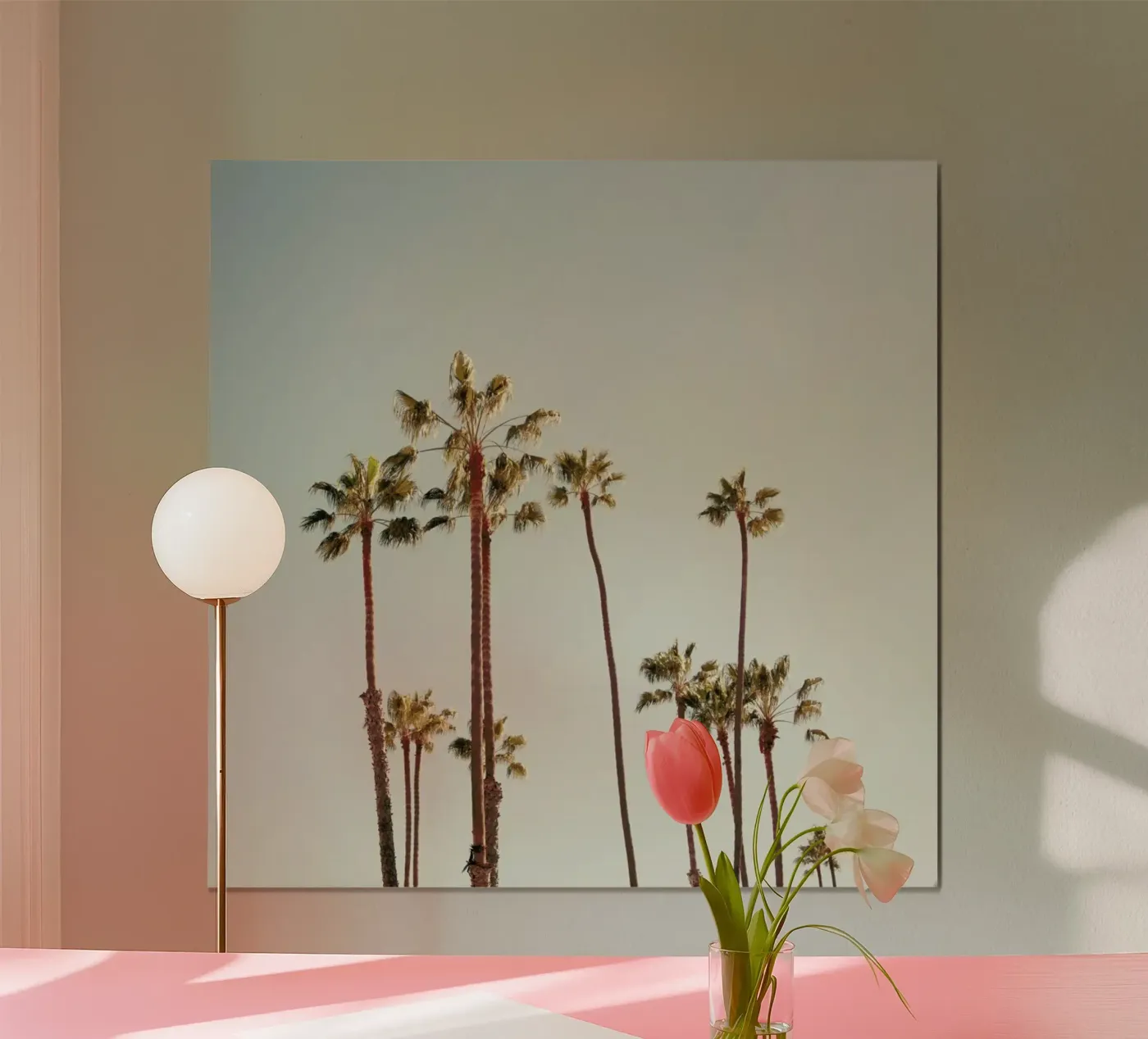Palms poster van Catherine McDonald