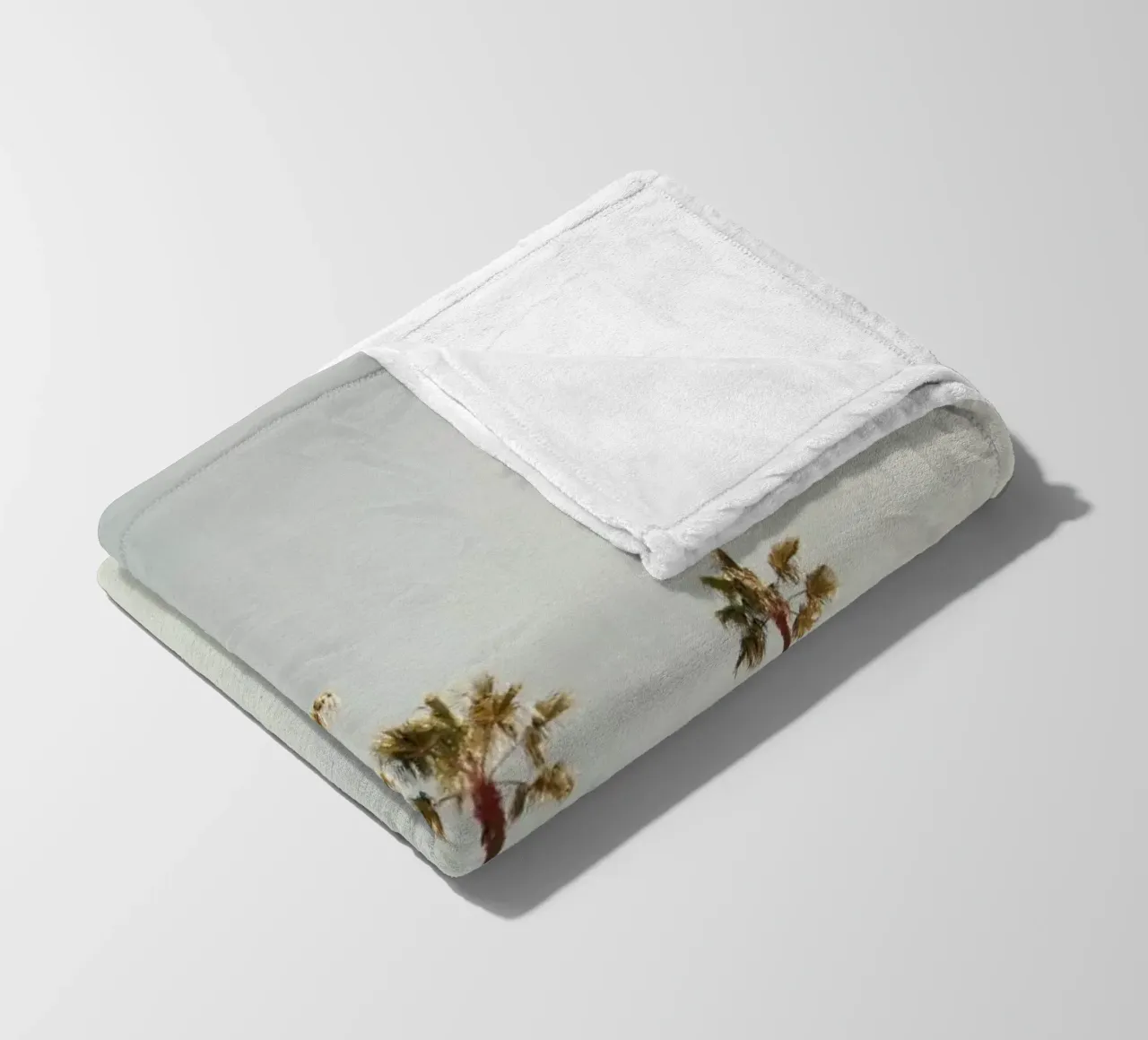 Palms Fleecedecke von Catherine McDonald