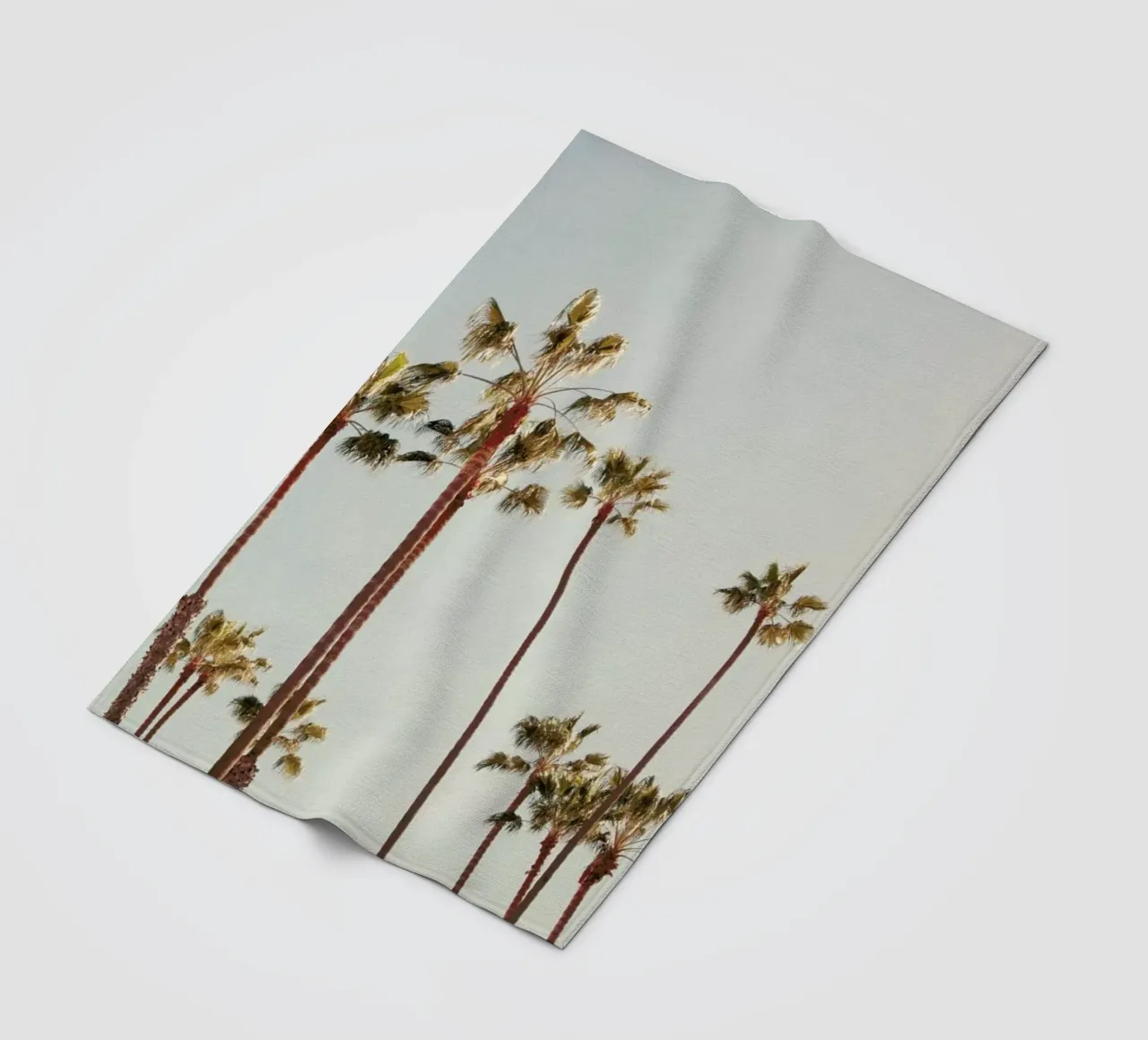 Palms Fleecedecke von Catherine McDonald