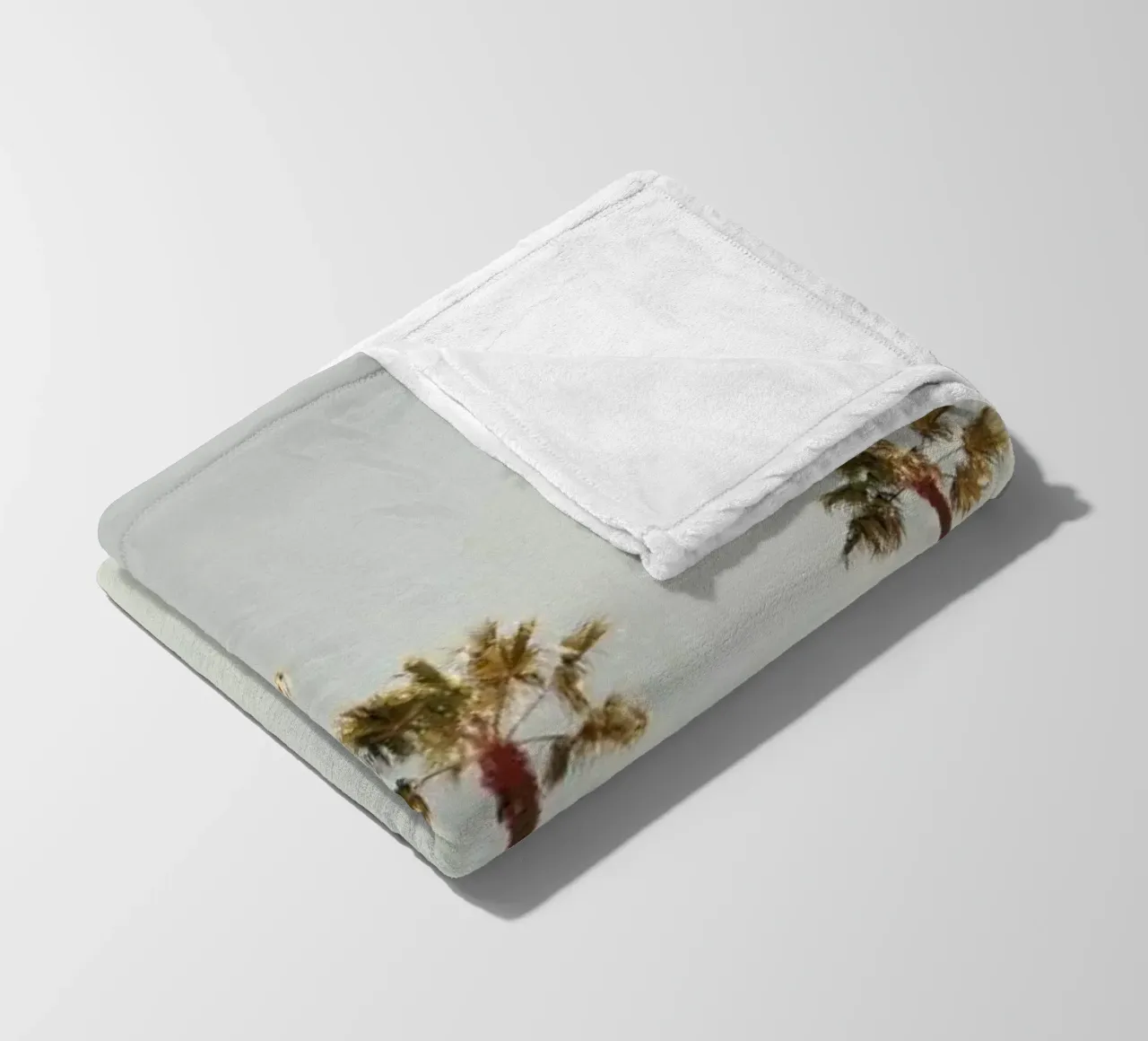 Palms Fleecedecke von Catherine McDonald