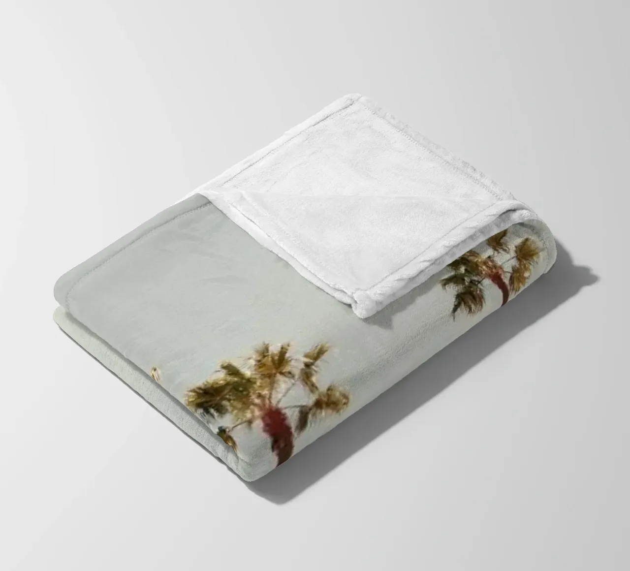 Palms Fleecedecke von Catherine McDonald