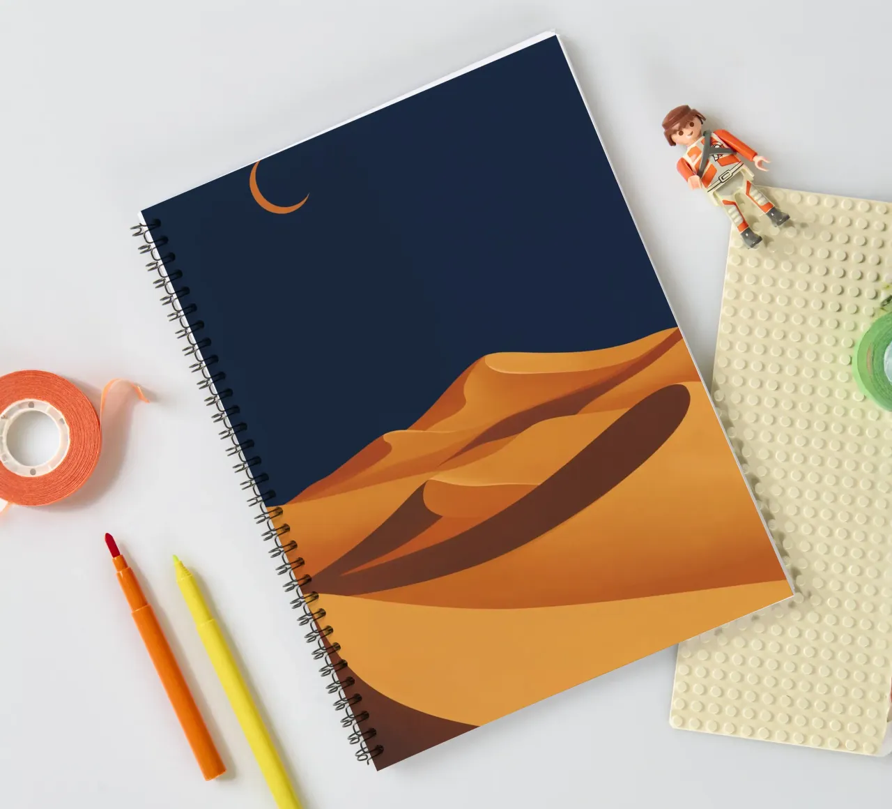 Notte nel deserto diario ad anelli da DWA