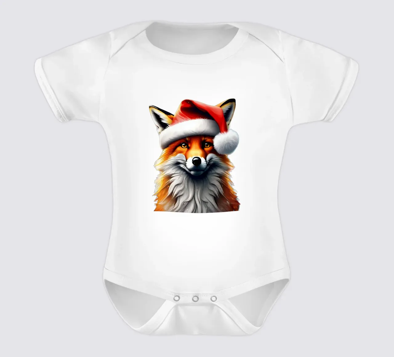 Foxy Neujahr Kurzarm Babybody von Holidays