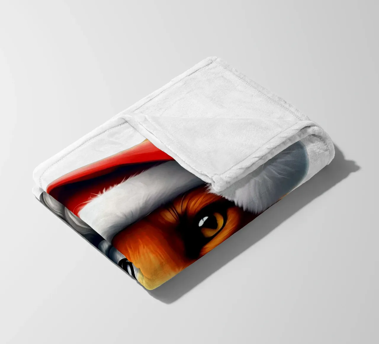 Foxy Neujahr Fleecedecke von Holidays