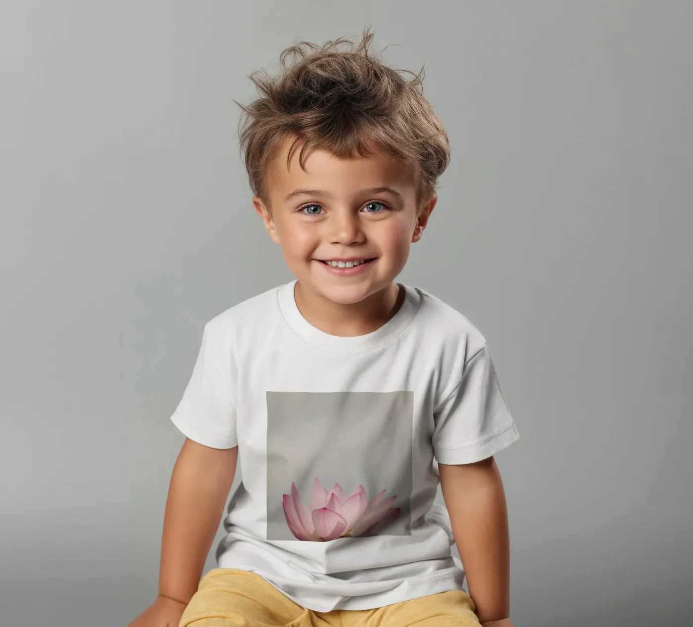 Lotus t-shirt bambini da Catherine McDonald