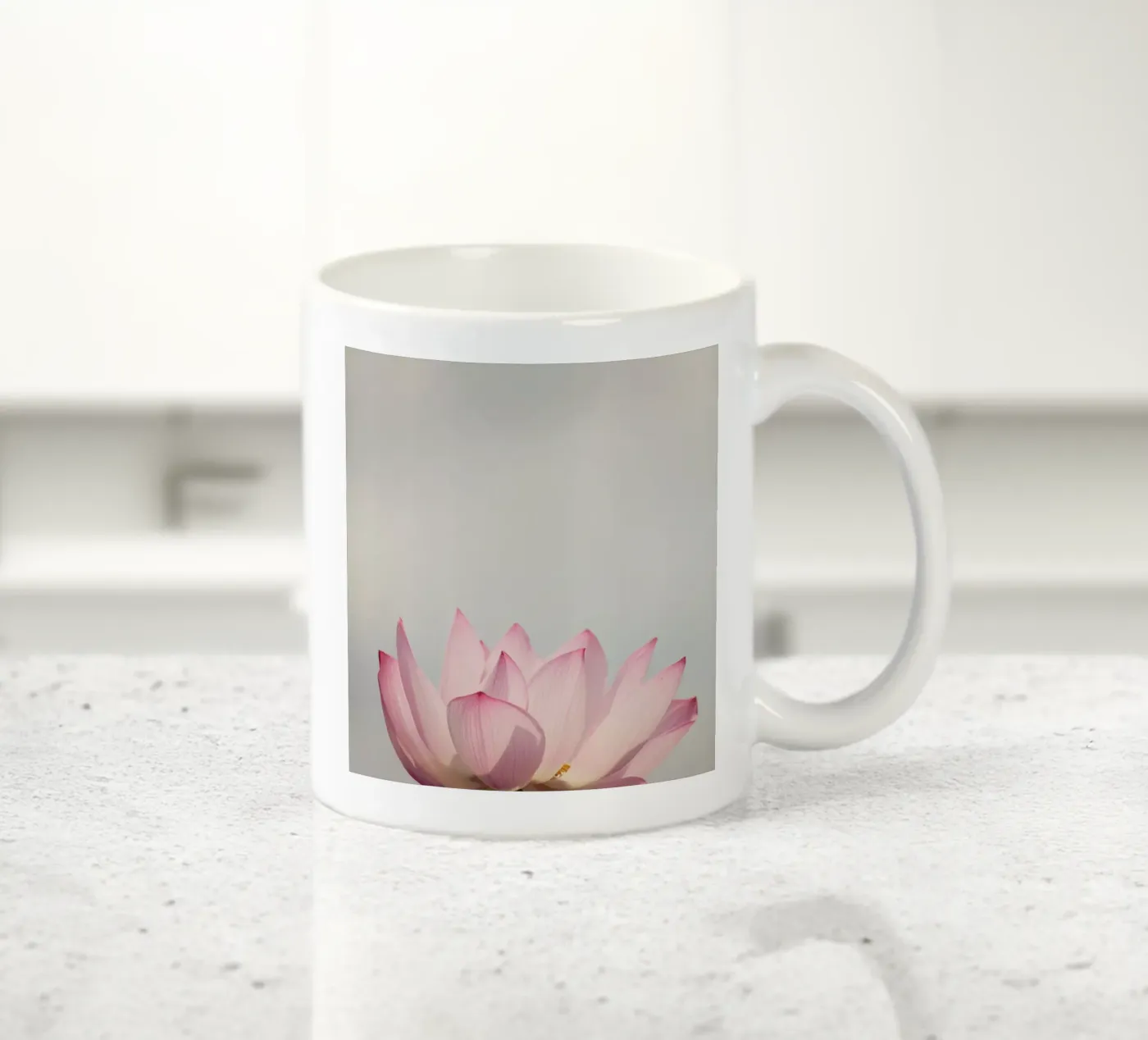 Lotus ceramic mug by Catherine McDonald