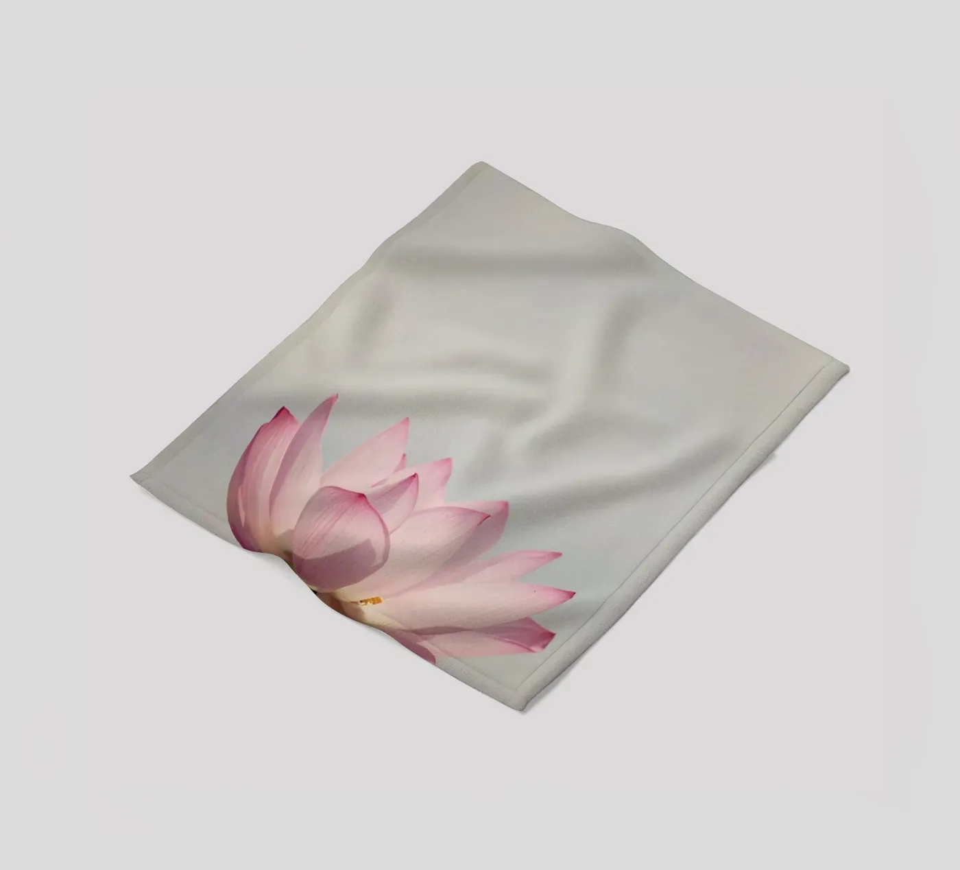 Lotus Fleecedecke von Catherine McDonald