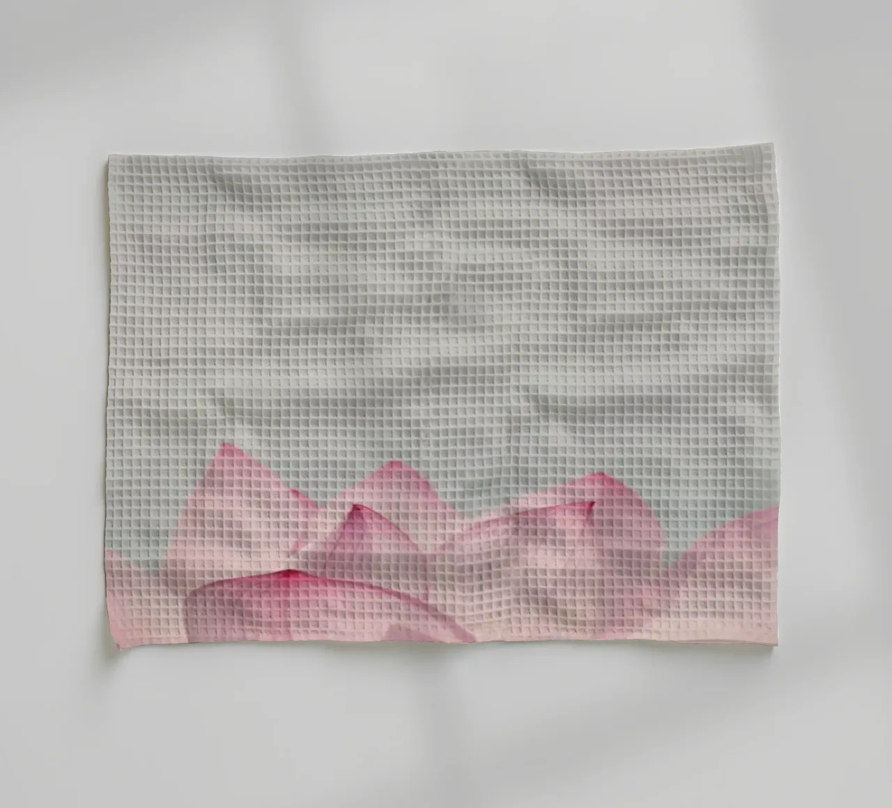 Lotus tea towel by Catherine McDonald