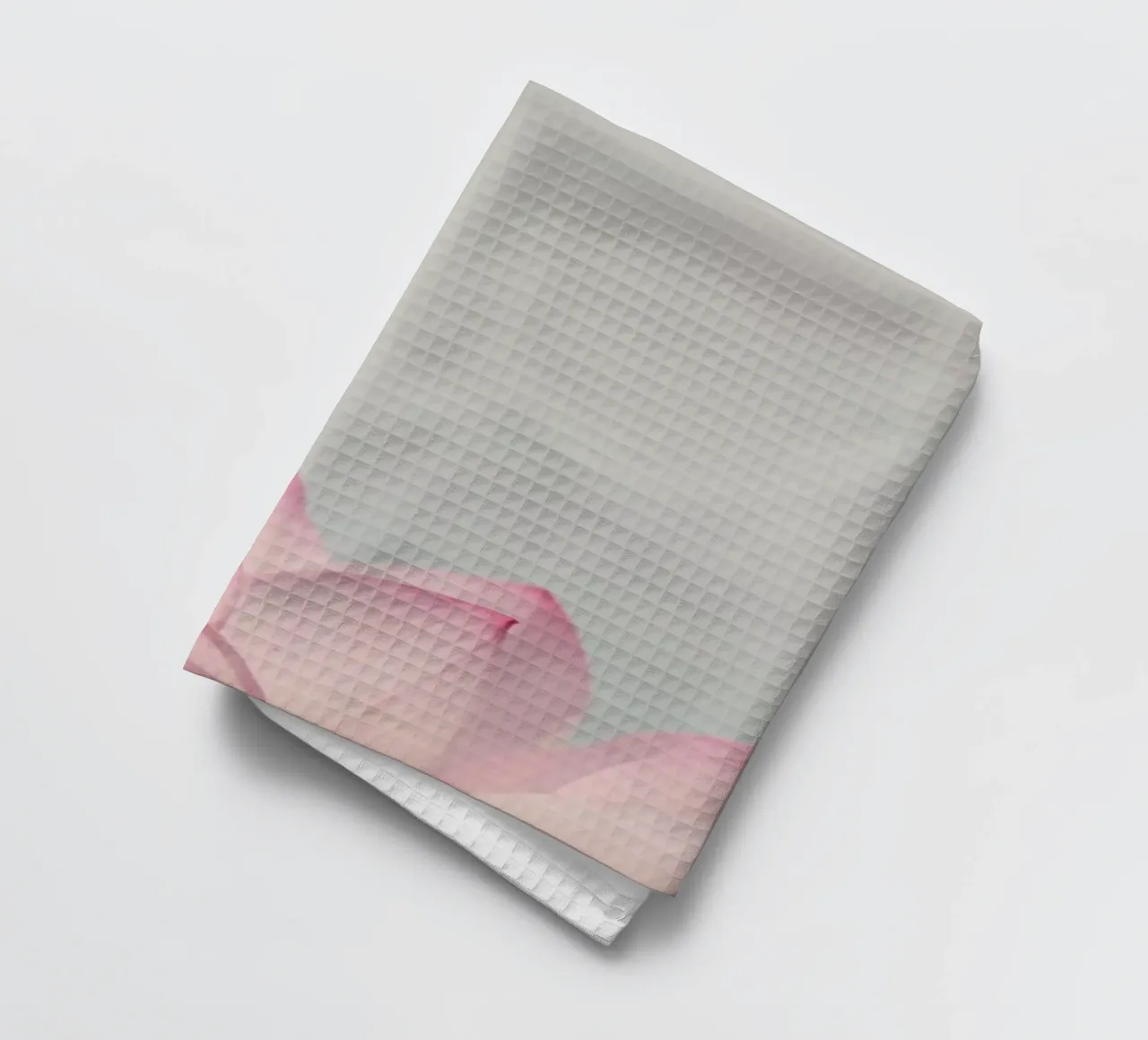 Lotus tea towel by Catherine McDonald