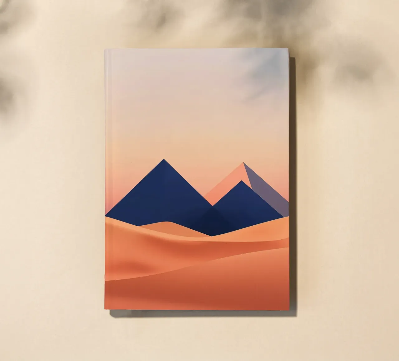 Dunes and pyramids notebook by DWA