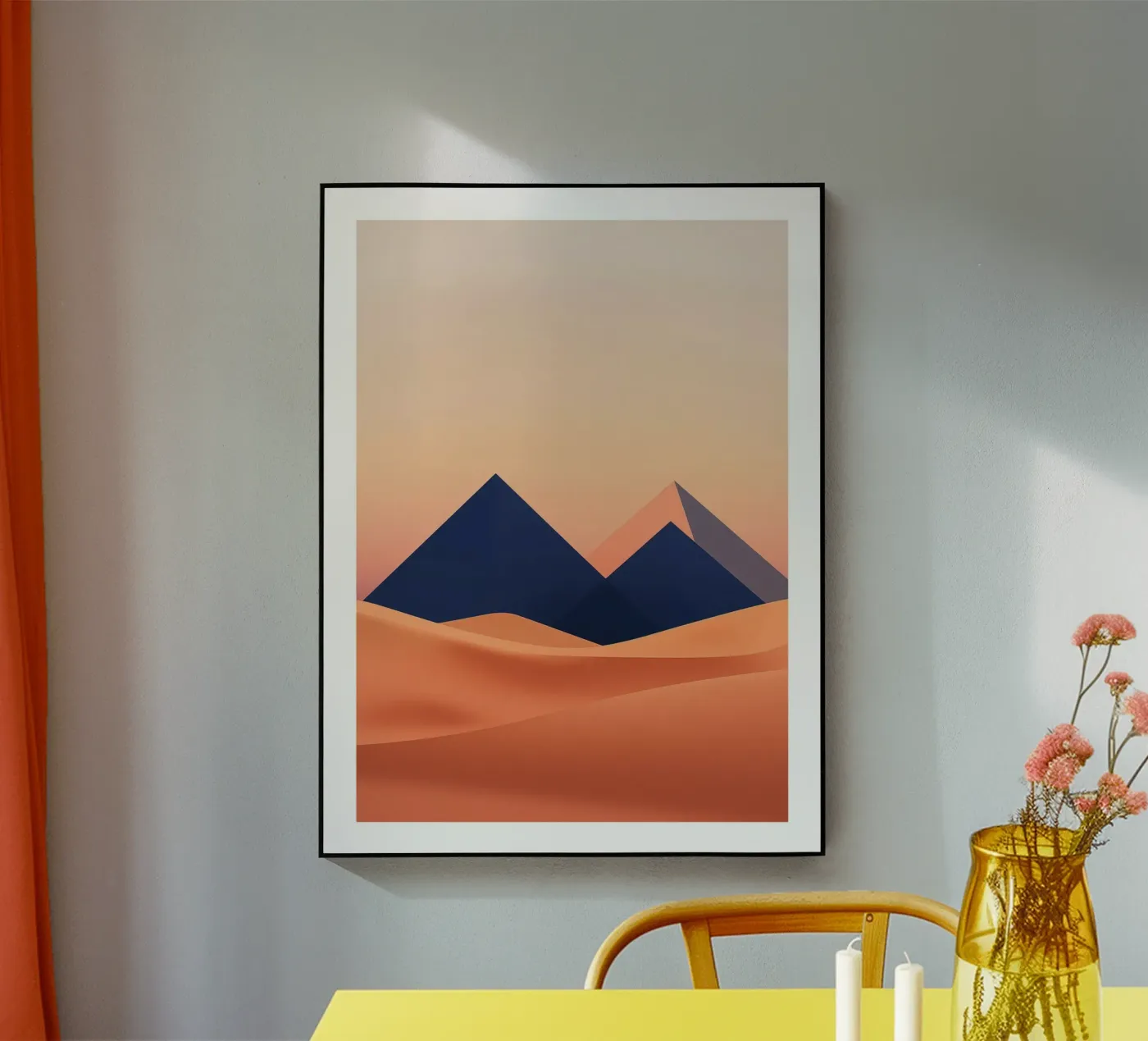 Dunes and pyramids acryl van DWA