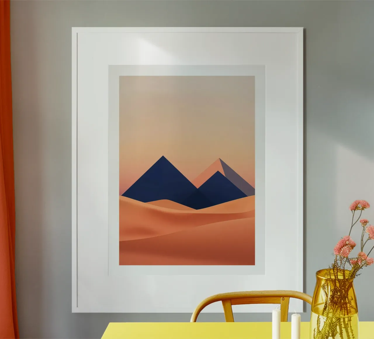 Dune e piramidi poster da DWA