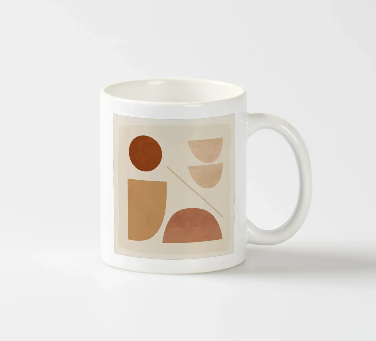 Forme astratte moderne e minimali 222 tazza in ceramica da ThingDesign