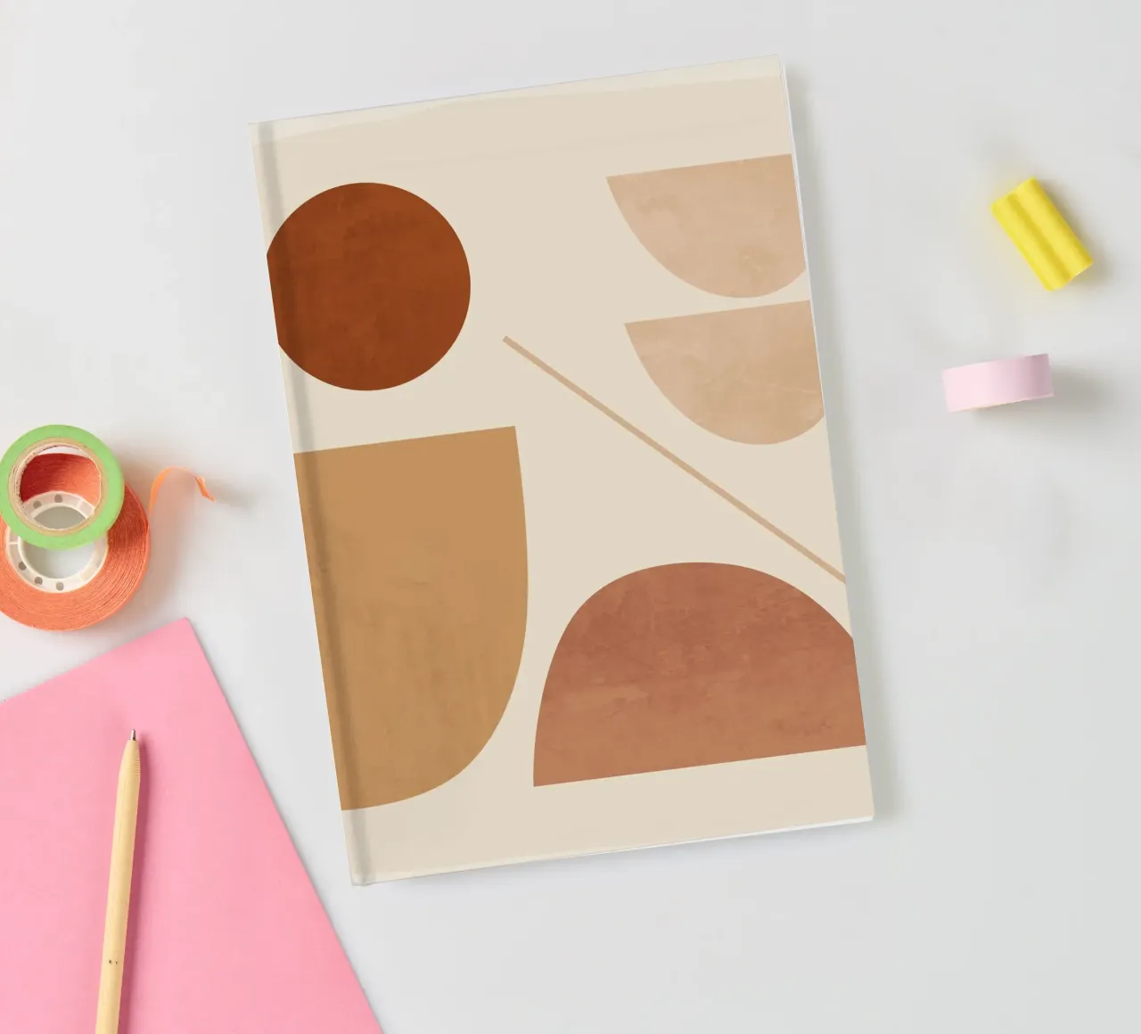 Forme astratte moderne e minimali 222 diario da ThingDesign
