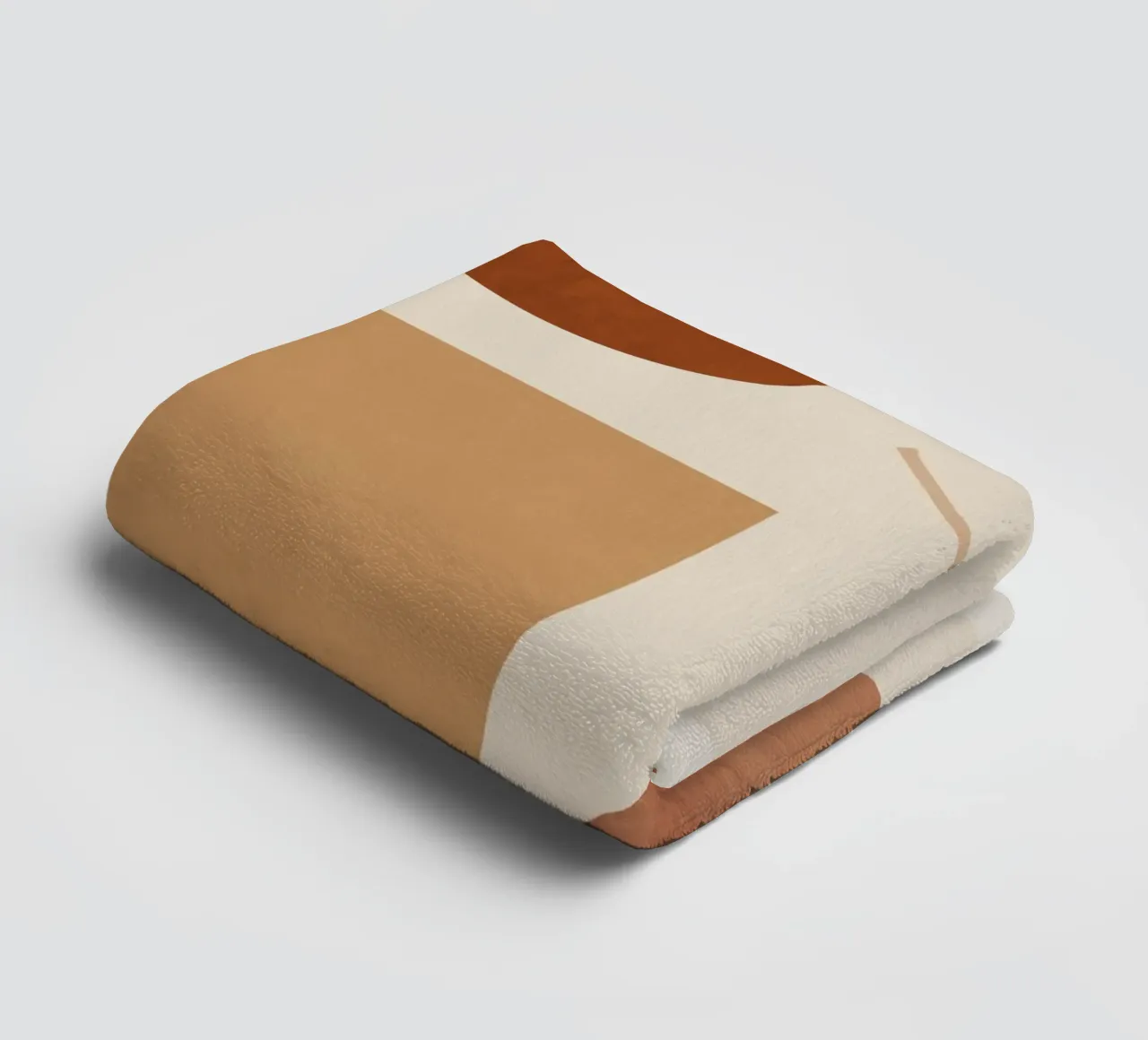 Modern Abstract Minimal Shapes 222 towel by ThingDesign