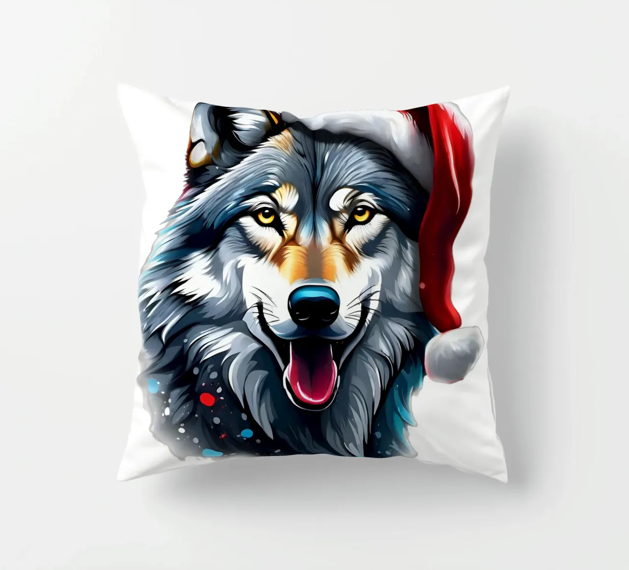 Lupo Capodanno cuscino da Holidays