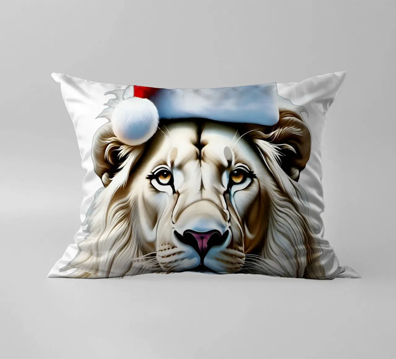 Lion New Year decorative cushion by Holidays