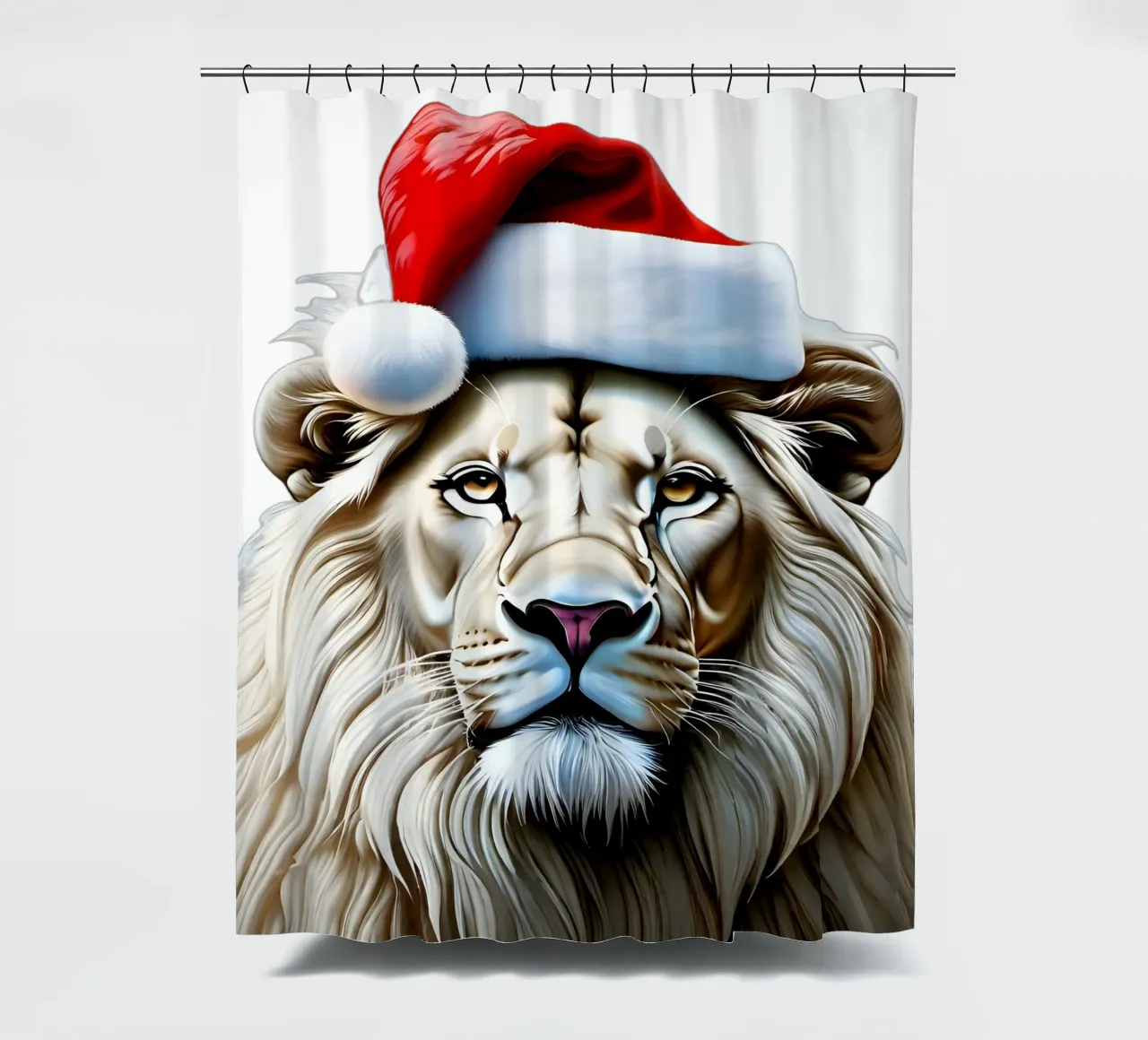 Löwe Neujahr Duschvorhang von Holidays