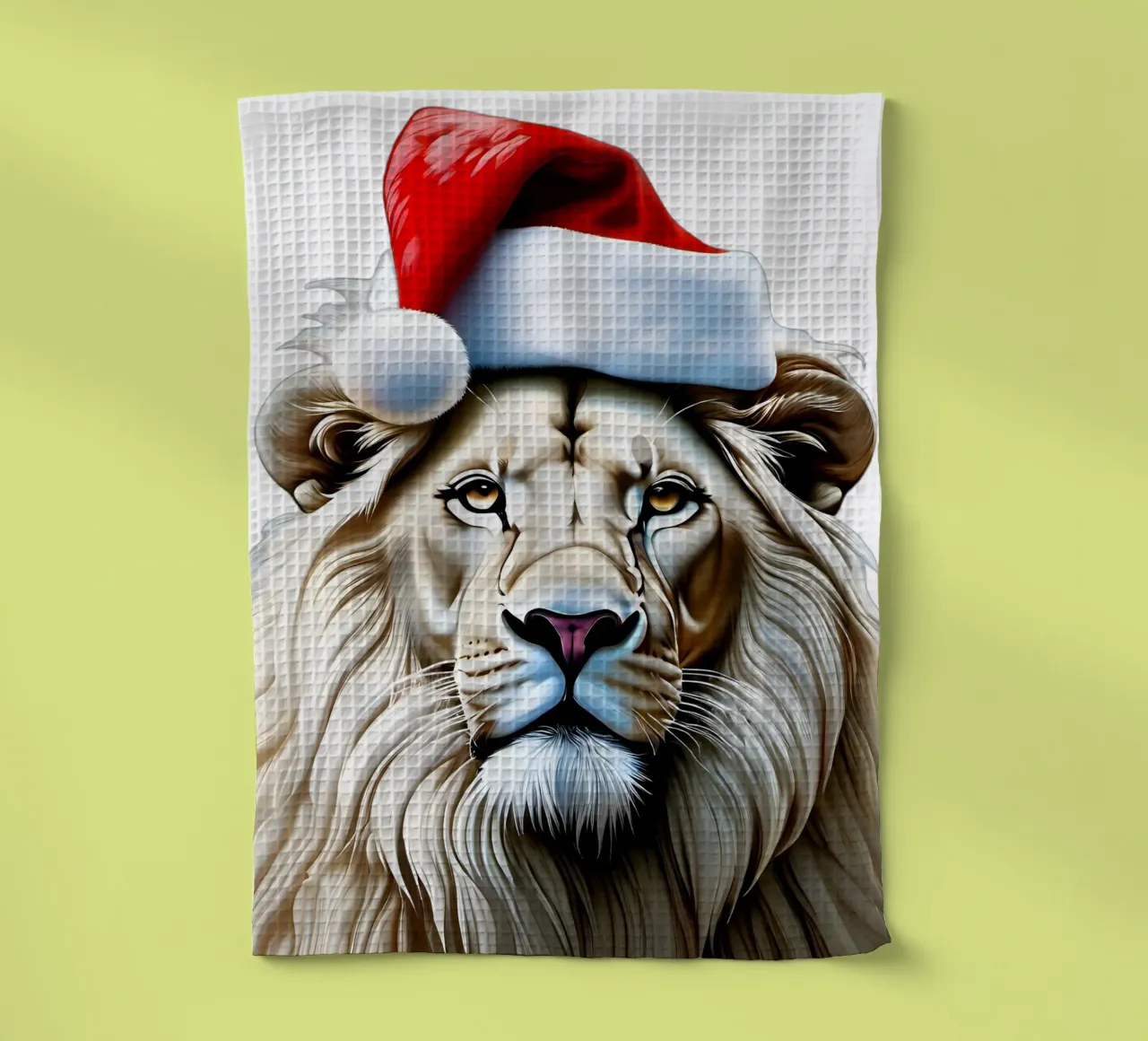 Löwe Neujahr Geschirrtuch von Holidays