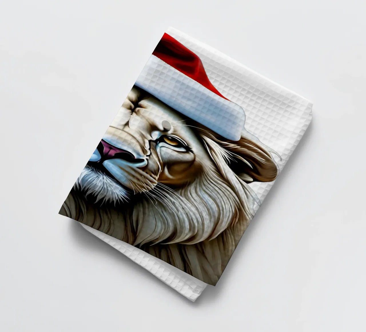 Löwe Neujahr Geschirrtuch von Holidays