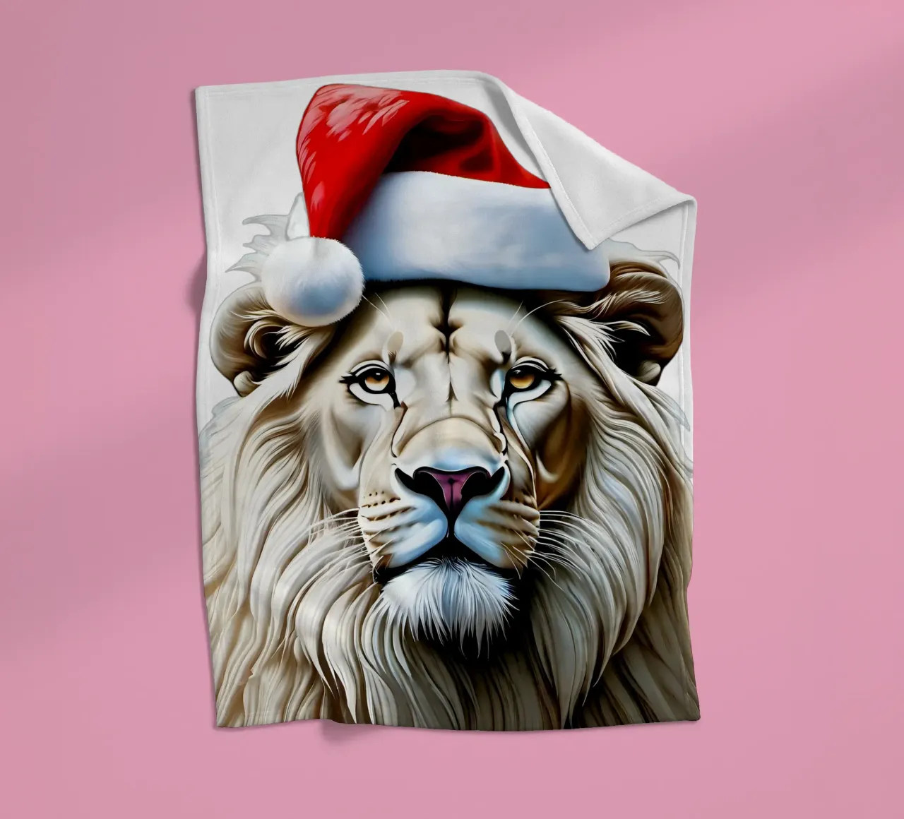 Löwe Neujahr Fleecedecke von Holidays