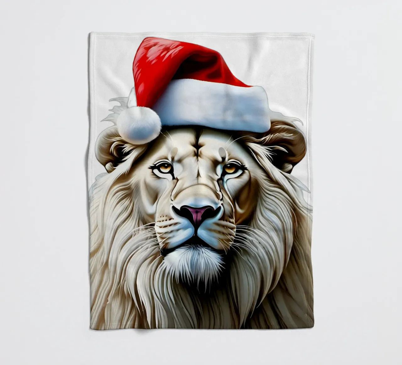 Löwe Neujahr Fleecedecke von Holidays